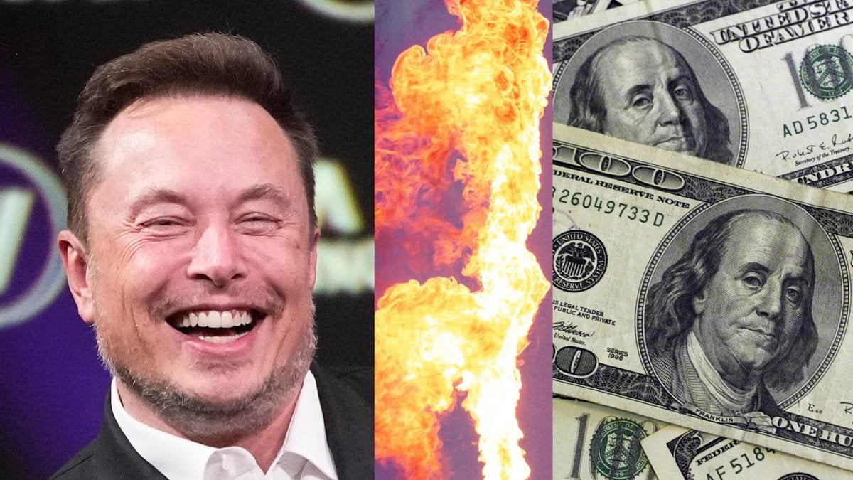 Teslas excentriske vd Elon Musk verkar ha en fascination för eldkastare.
